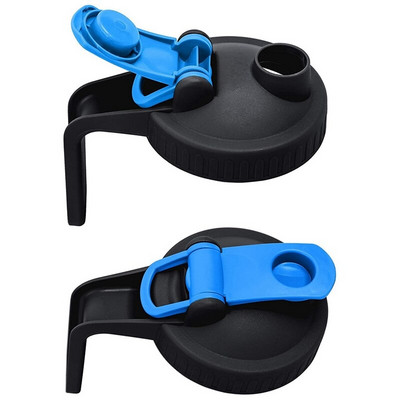 Capace pentru borcane Mason cu gură largă, capac cu capac cu mâner, cu etanșare etanșă și gura de turnare ușoară, capace reutilizabile pentru conserve