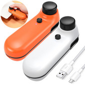 Nabíjateľný USB stroj na uzatváranie potravinových vreciek, prenosný baliaci tepelný uzatvárací stroj s káblom, multifunkčný uzatvárací stroj, kuchynské náradie