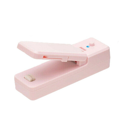 2 v 1 Mini potravinársky tepelný uzáver, ručný uzáver, vákuový stroj s USB nabíjateľnou kapacitou pre plastové úložné vrecká na občerstvenie, baliace diely