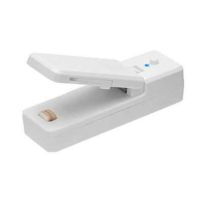 2 v 1 Mini potravinársky tepelný uzáver, ručný uzáver, vákuový stroj s USB nabíjateľnou kapacitou pre plastové úložné vrecká na občerstvenie, baliace diely