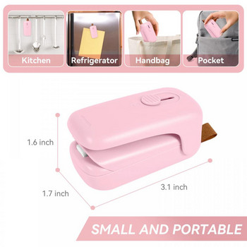 Xiaomi Mini Heat Bag Sealing Machine Package Sealer Bags Θερμικές πλαστικές σακούλες τροφίμων Κλείσιμο φορητό σφραγιστικό συσκευασίας Εργαλείο κουζίνας