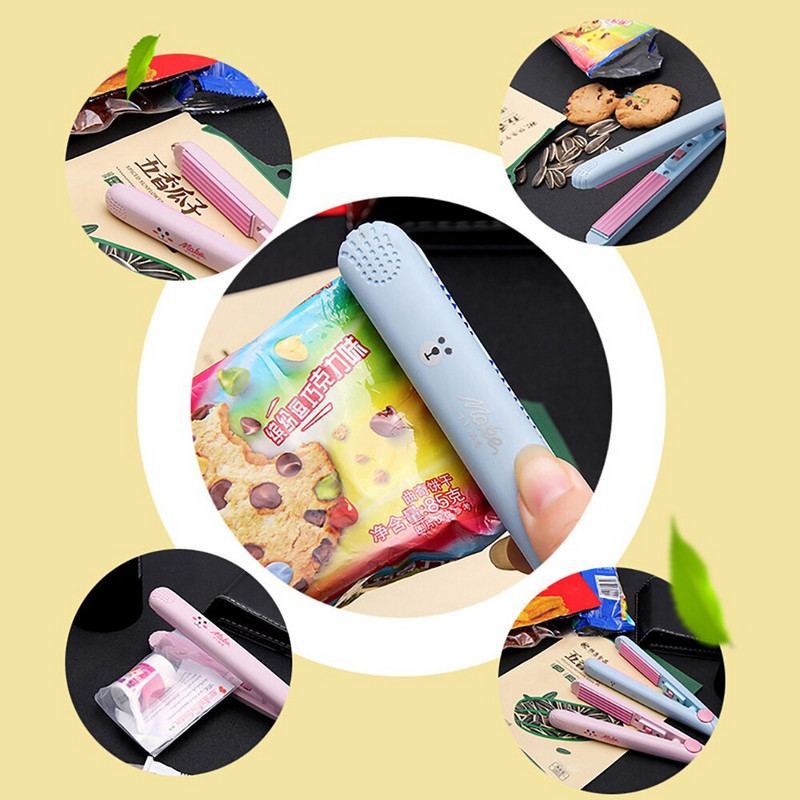 Mini prijenosni stroj za toplinsko zavarivanje Vakuumski zavarivač hrane Plastična ambalaža Vreća za pohranu Spajalica za toplinsko zavarivanje Ručna udlaga za brtvljenje Užina