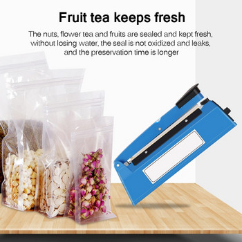 Vacuum Sealer Food Fruit Packing Machine Manual Heat Sealer Household Food Sealer Device Μηχανή συσκευασίας τροφίμων σε κενό αέρος Food Sealer