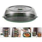 Poklopac Navlake za prskanje Kuhinjski tanjur za mikrovalnu pećnicu Štitnici za kolače od insekata Anti-Meal Prevention Gadget Staklo