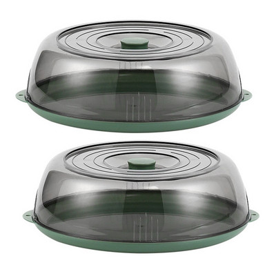 Poklopac Navlake za prskanje Kuhinjski tanjur za mikrovalnu pećnicu Štitnici za kolače od insekata Anti-Meal Prevention Gadget Staklo