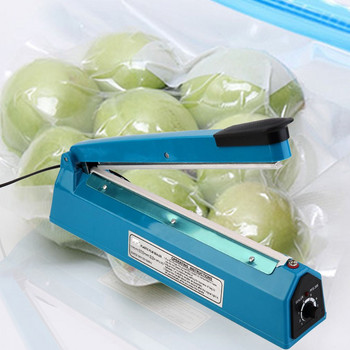 Φορητό μηχάνημα σφράγισης Αυτόματο ηλεκτρικό εγχειρίδιο θερμότητας τροφίμων Sealer Μηχανή συσκευασίας τροφίμων σε κενό αέρος Εργαλείο κουζίνας