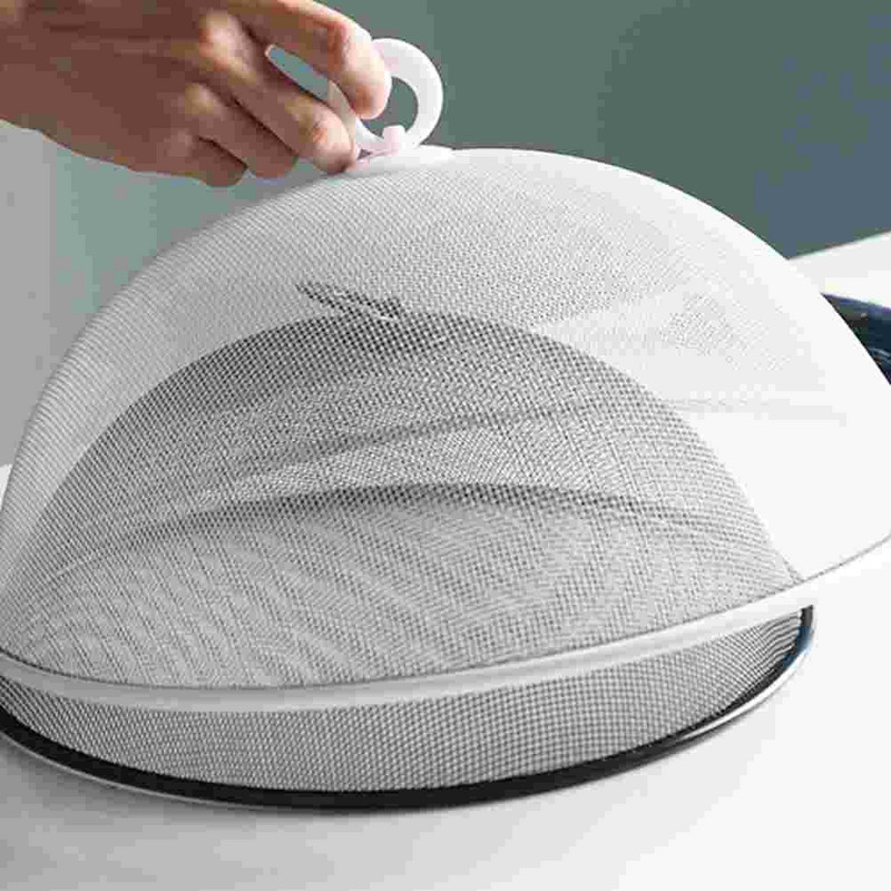 Poklopac Kupola Navlake Šator Kišobran Zaštitnik Poslužitelj Torta Poklopac za slastice za višekratnu upotrebu Piknik Metalni čelik Nehrđajući čelik Grijači za zabave Vanjski