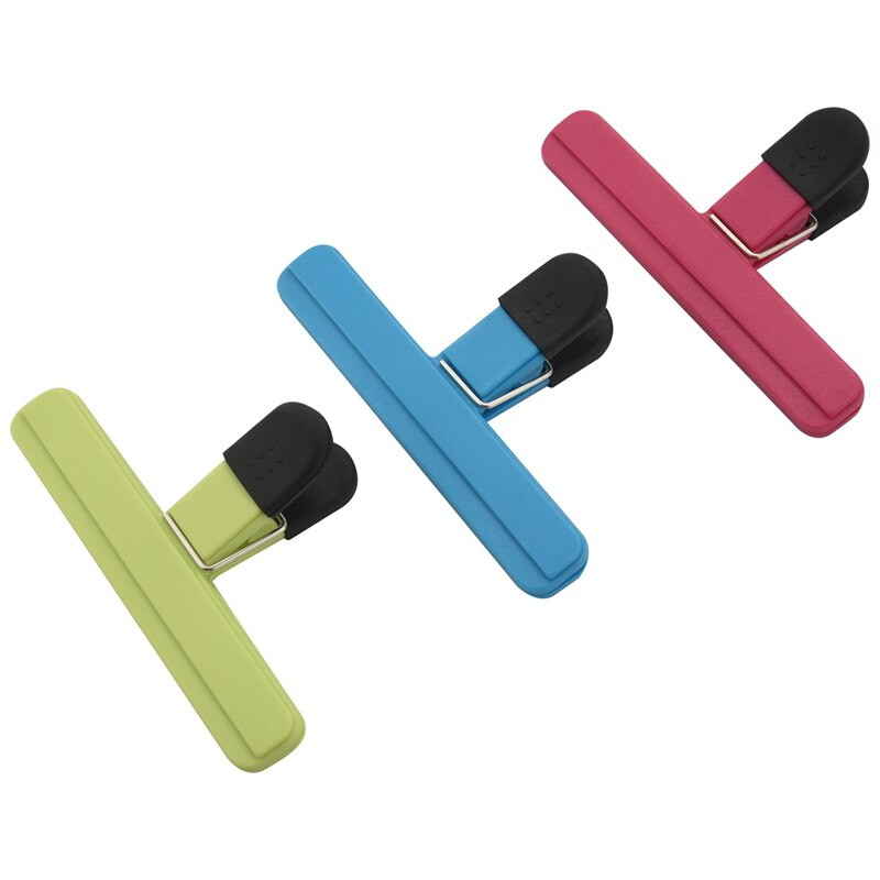 Agrafe mari pentru pungi pentru așchii Clipuri pentru alimente din plastic, rezistente la aer, etanșare etanșă, culori asortate pentru saci de cafea, cartofi și alimente