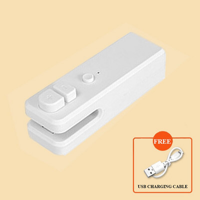 USB Charge Sealer Mini stroj za zavarivanje toplinske ambalaže Prijenosni zatvarač za pakiranje za hranu, užinu, zatvorene vrećice, kuhinjske naprave
