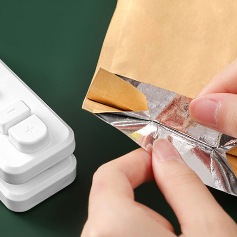 USB Charge Sealer Mini stroj za zavarivanje toplinske ambalaže Prijenosni zatvarač za pakiranje za hranu, užinu, zatvorene vrećice, kuhinjske naprave