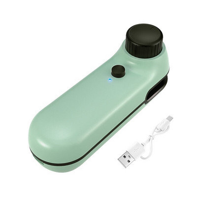 Tesniace nástroje na balenie, baliace vrecko s USB s nabíjateľným baliacim tesnením, multifunkčný stroj, kábel, kuchynský prenosný potravinársky