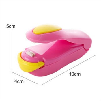 Snack Sealer Small Mini Plastic Sealer Packaging Οικιακή Πλαστική Σακούλα Συντήρηση Τροφίμων Σφραγιστικό κενού