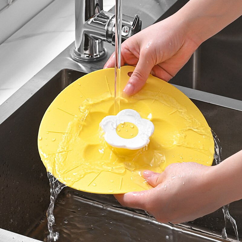 Silikonski poklopac za svježinu za višekratnu upotrebu Zdjele Lonci Poklopci za brtvljenje tava Mikrovalna pećnica Grijanje Sigurno za hranu Otporan na prašinu Usisni poklopac lonca