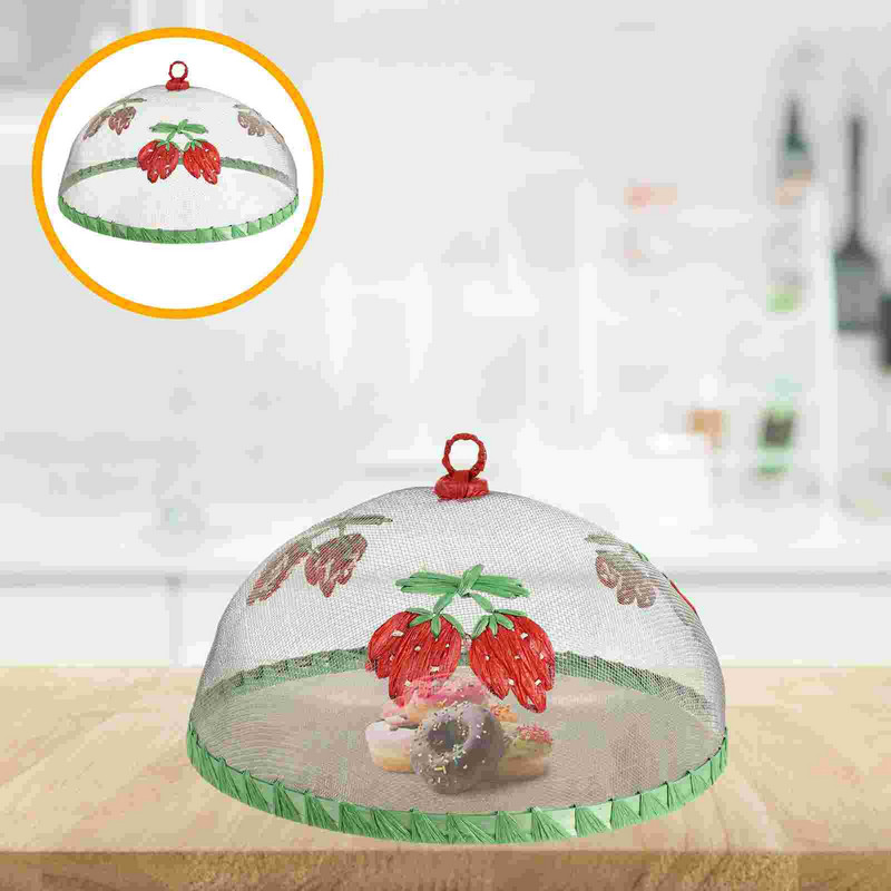 Acoperire plasă Huse pentru cort Dom Plasă de picnic Umbrellake Placă de fier metal Ecran În aer liber Servire în aer liber Protecții de căpșuni