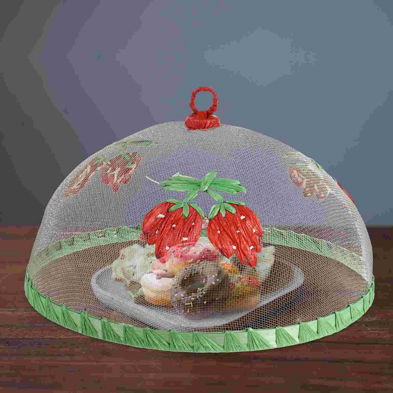 Acoperire plasă Huse pentru cort Dom Plasă de picnic Umbrellake Placă de fier metal Ecran În aer liber Servire în aer liber Protecții de căpșuni