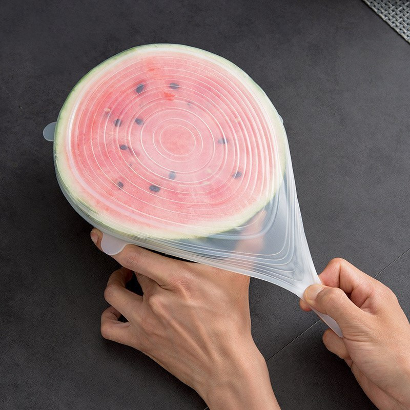 Silikonska navlaka za održavanje svježine. Rastezljivi poklopac. Prilagodljiv, hermetički nepropusni navlaka za hranu Poklopac za mikrovalnu pećnicu Poklopac za zdjelu Kuhinjski pribor
