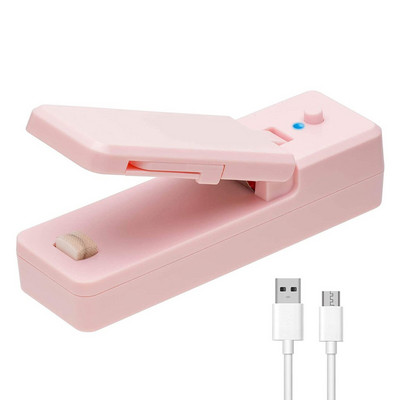 Tepelný zvárací stroj USB nabíjateľný mini zvárací stroj úložný vak klip mini zvárací stroj nálepka tesnenie na jedlo občerstvenie kuchynský gadg