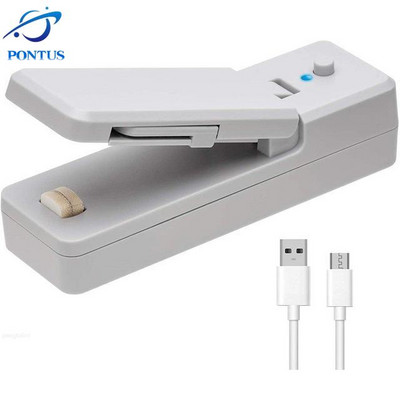 Sigilator de pachete Mini sigilatoare portabile Masina de sigilare saci cu vid pentru pungi de plastic Masini inchise pentru alimente Aparate de bucatarie