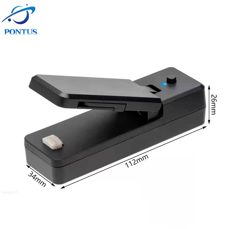 Sigilator de pachete Mini sigilatoare portabile Masina de sigilare saci cu vid pentru pungi de plastic Masini inchise pentru alimente Aparate de bucatarie