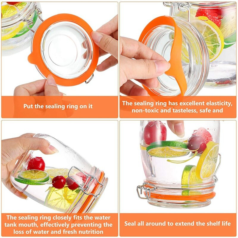 Gumové tesnenia na sklenené poháre, silikónové tesnenia, konzervovacie tesnenia, náhrada vzduchotesných tesniacich krúžkov na konzervovacie poháre