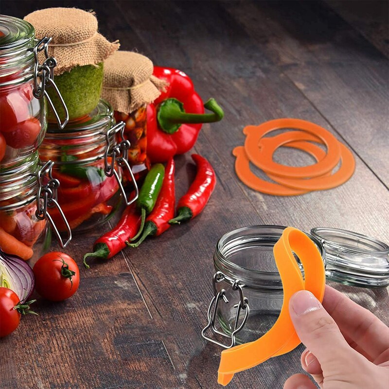 Gumové tesnenia na sklenené poháre, silikónové tesnenia, konzervovacie tesnenia, náhrada vzduchotesných tesniacich krúžkov na konzervovacie poháre