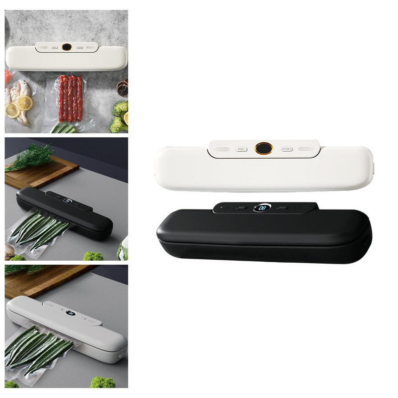 Prijenosni aparat za vakumiranje s punim kompletima Stroj za pakiranje brzo brtvljenje vrećica Skladištenje hrane Pakiranje grickalica Kuhinja Kući