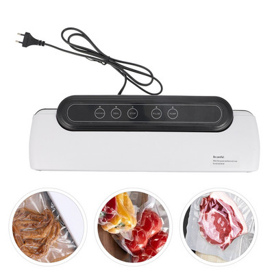 1 készlet vákuumtömítő kreatív Hasznos, praktikus automatikus vákuumszivattyús vákuumtömítő vákuumgép