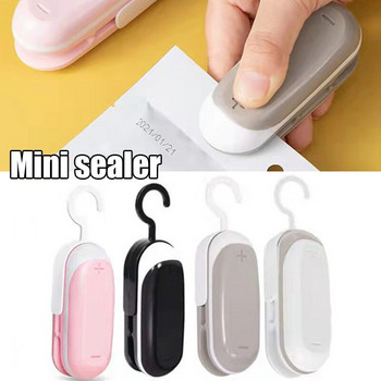 Mini Sealer Sous Vide Home Θερμότητα πλαστικό σνακ τροφίμων Μηχάνημα σφράγισης τσάντας Saver Συσκευασία Κλιπ αποθήκευσης κουζίνας Κλιπ Κλιπ σακούλας