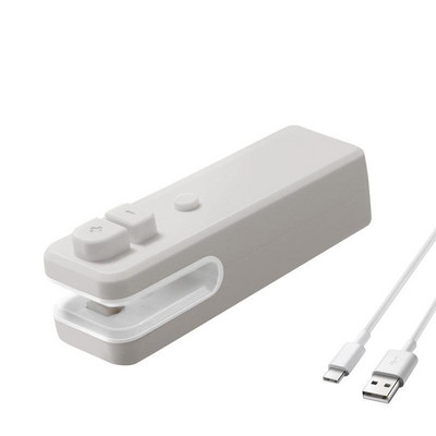 Mini stroj na uzatváranie plastových vreciek, úložný stroj na uzatváranie vreciek, prenosný uzatvárací stroj na balenie potravín, kuchynské pomôcky na občerstvenie