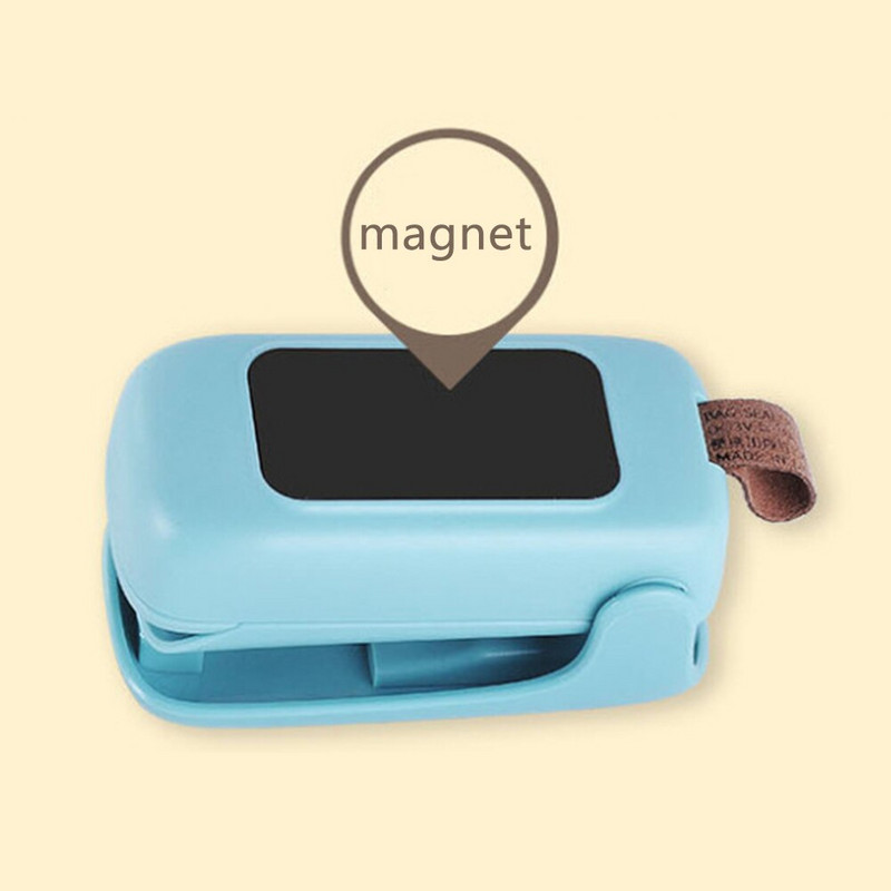 2 în 1 Mini dispozitiv de etanșare cu diapozitiv Capper portabil Economizor de alimente de uz casnic Mașină de ambalat de etanșare de mână pentru diverse pungi de plastic