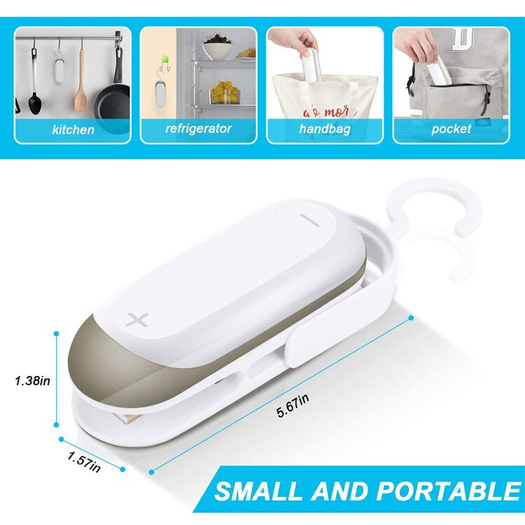 Mini sealer za kućanstvo mini sealer prijenosni ručni aparat za brtvljenje