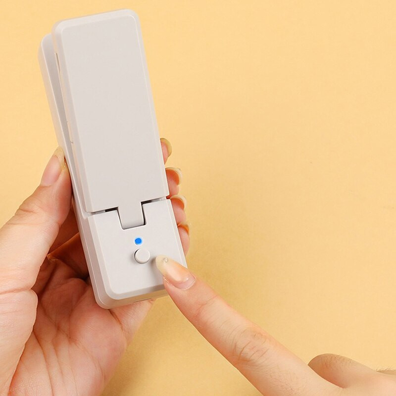 Prijenosni uređaj za spajanje vrećica 2-u-1 Mini plastični uređaji za toplinsko zavarivanje Punjivi ručni vakuumski uređaji za zavarivanje topline za pohranu hrane i grickalica