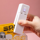 Mașină de etanșare a pungilor de plastic Mașină de etanșare a gustărilor în vid pentru pungi de plastic pentru alimente de uz casnic Mini clemă portabilă de etanșare cu presiune manuală