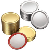 80 de bucăți capace pentru conserve cu gură obișnuită.