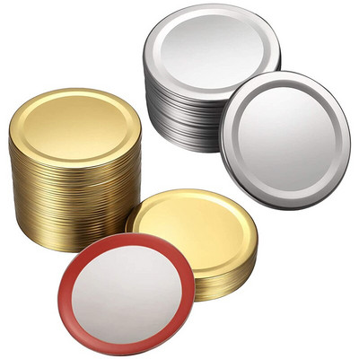 80 de bucăți capace pentru conserve cu gură obișnuită.