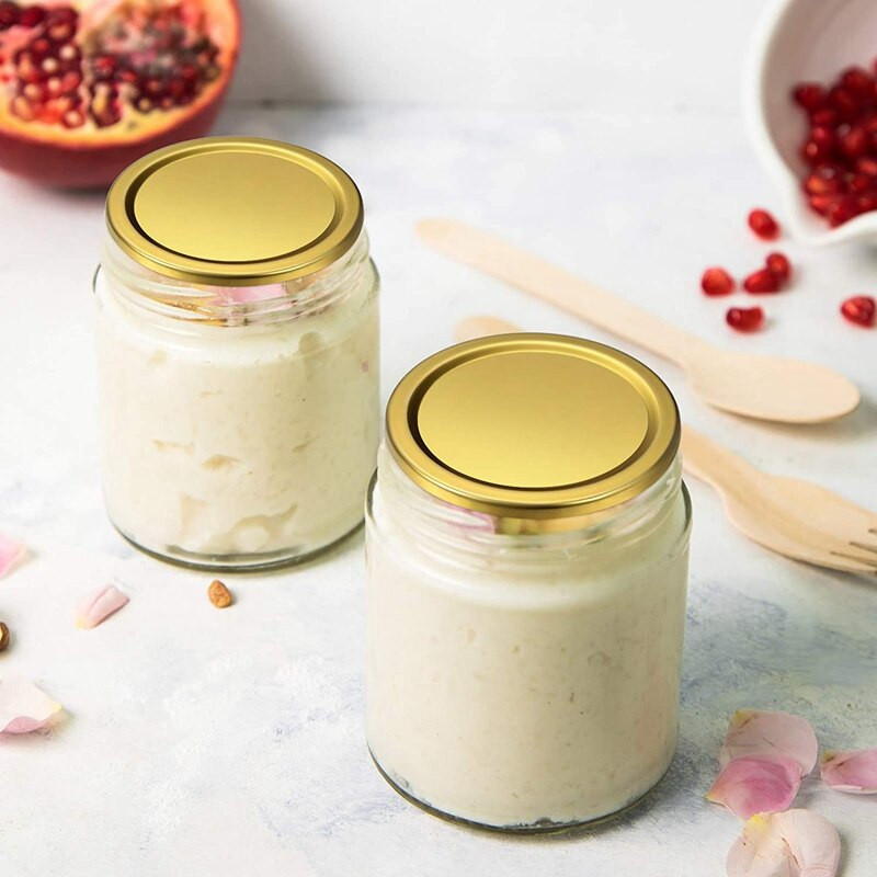 80 de bucăți capace pentru conserve cu gură obișnuită.