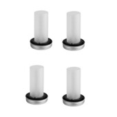 4vnt saulės šviesos diodų masoninis stiklainis apšviestas žibintuvėlis liepsna šiltas LED sodas lauko saulės buteliuko lempos žvakių žibinto dekoras