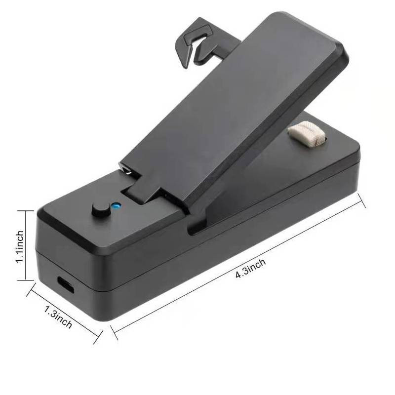 Mini 2 U 1 Stroj za brtvljenje Varilac za vrećice s rezačem USB Punjivo plastično pakiranje Prijenosno skladištenje hrane Kuhinjski gadgeti