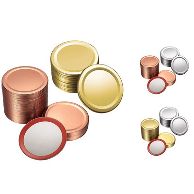 80 de bucăți capace pentru conserve cu gură obișnuită.