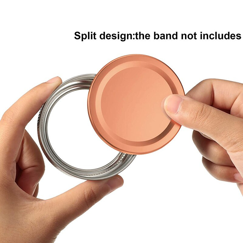 80 de bucăți capace pentru conserve cu gură obișnuită.