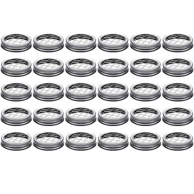 30 szett befőttes virágüveg békafedele Befőttesüveg fedelek szalmalyukkal Virág béka fedél betétes rácsfedél a normál szájüveghez