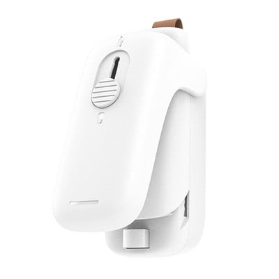 Mini tepelný uzatvárací stroj na balenie, uzatvárateľný stroj na balenie, domáce príslušenstvo, tepelný uzáver plastového potravinového vrecka, prenosné kuchynské príslušenstvo