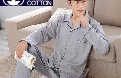 Novi model muške pidžame na dugmad - dva komada