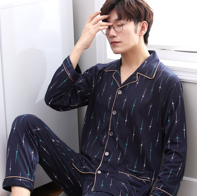 Novi model muške pidžame na dugmad - dva komada