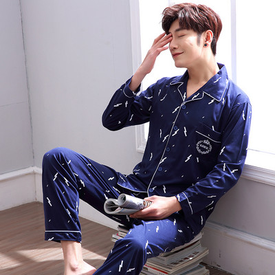 Novi model muške pidžame na dugmad - dva komada