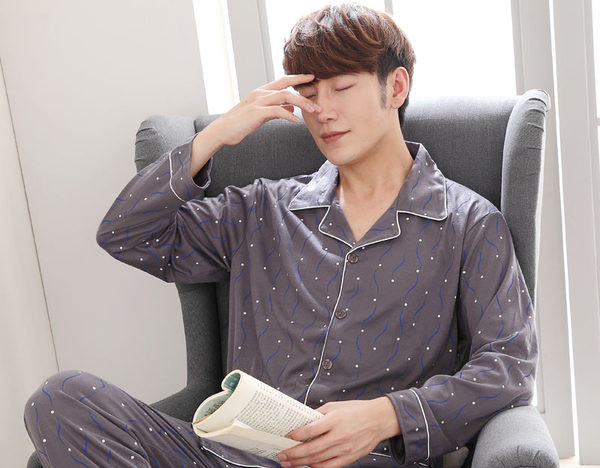 Novi model muške pidžame na dugmad - dva komada