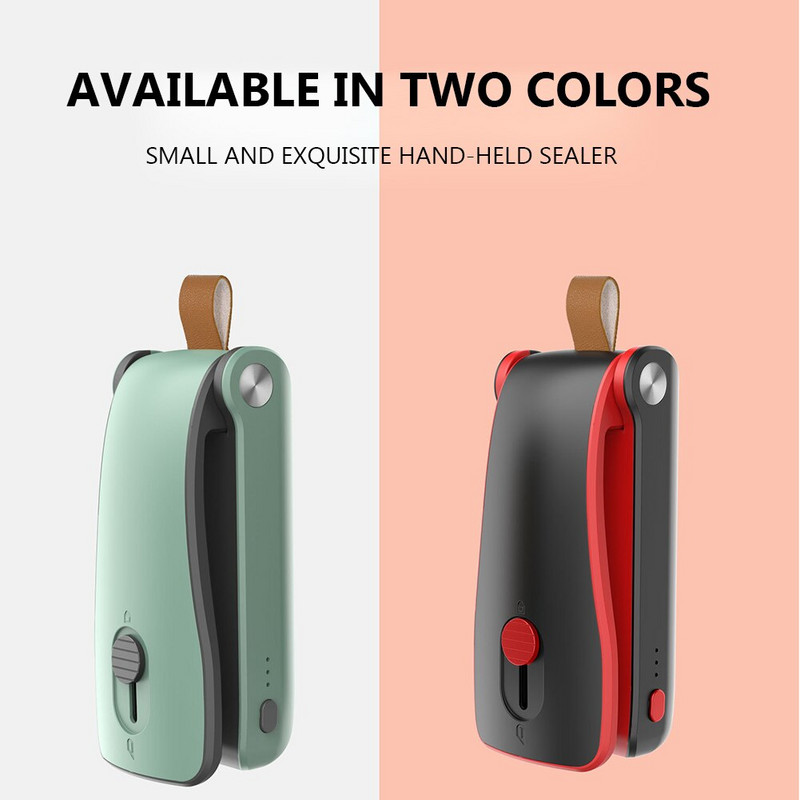 1 PC portabil Mini Sealer Home Heat Bag Plastic Snacks Container Masina de etansare Ambalare alimente bucatarie Bag de depozitare Clip de ambalare