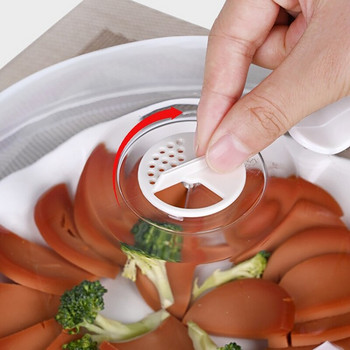 Πρακτικό κάλυμμα οικιακής θέρμανσης πιάτων Ψυγείο Φούρνος μικροκυμάτων Ειδικό κάλυμμα αεροστεγές κάλυμμα συντήρησης τροφίμων Splatter Gua