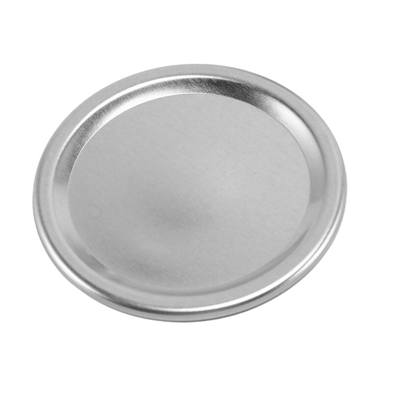 100 БР. капаци за буркани Mason и допълнителни 4 пръстена, за буркани Ball Kerr Разделени капаци за буркани за консерви, херметични и устойчиви на течове