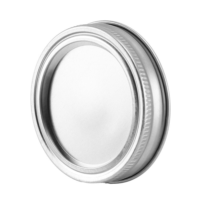 100 БР. капаци за буркани Mason и допълнителни 4 пръстена, за буркани Ball Kerr Разделени капаци за буркани за консерви, херметични и устойчиви на течове